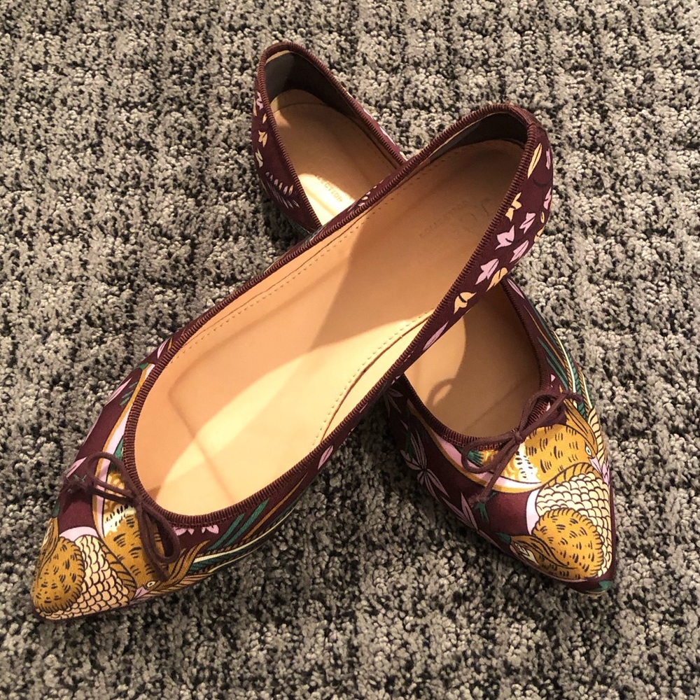 J. Crew Collection Drake’s Gemma Ballet Flat